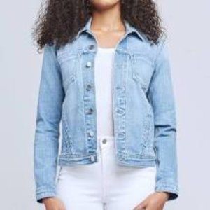 L'AGENCE Light Blue Jean Jacket